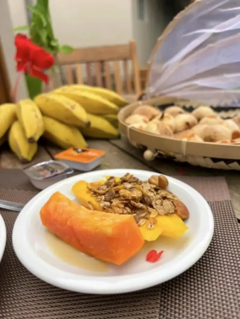 Pousada Maresia: cafe frutas